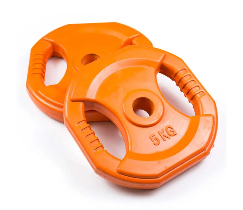 Hatlapfejű súlyzólemez 2 markolatlyukkal