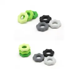 Szilikon Finger Exercise Grip erős&iacute;tő Gripper Training Ring Hand Trainer
