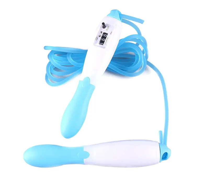 Mechanikus számláló ugrálókötél Hal alakú nyéllel számláló ugrókötél