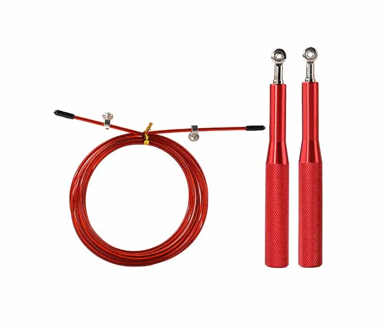 Acél drót ugrókötél Al-ötvözet fogantyúkkal