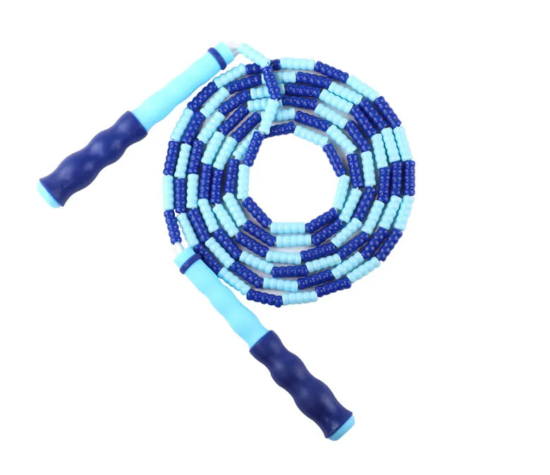 Puha gyöngyökkel díszített szabad szegmentált ugrálókötél