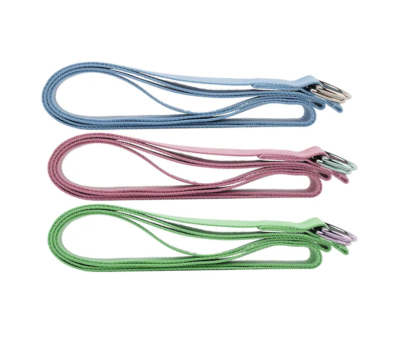 Fém D-gyűrűs jógaszíj