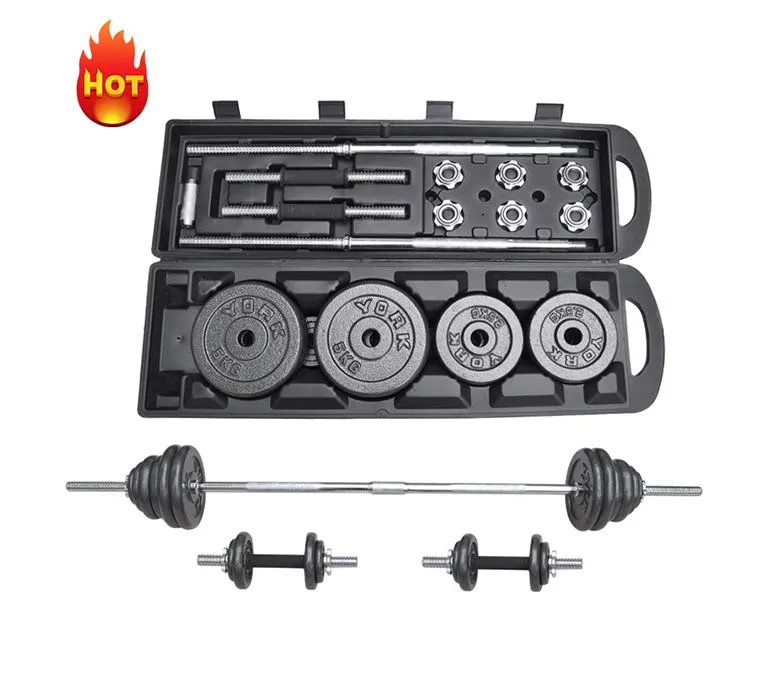 Otthoni edzőterem, fitnesz mentes súlykészlet 15/20/30/45/50/55 kg