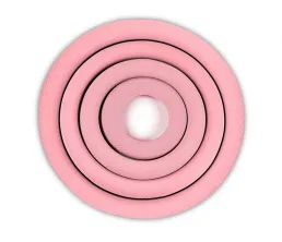 Kerek szilikon kettlebell