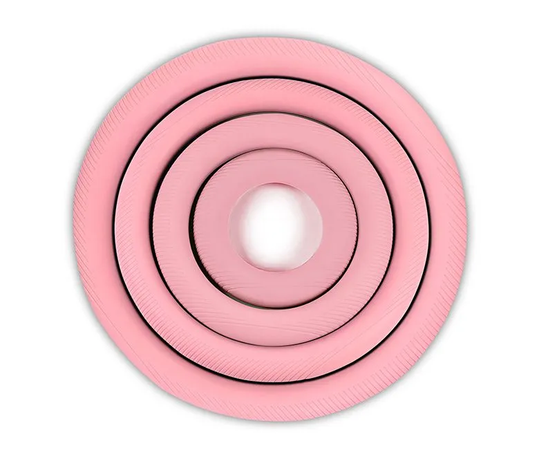 Kerek szilikon kettlebell