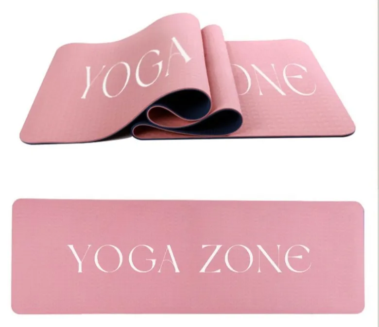 Kétrétegű TPE jógaszőnyeg 6 mm