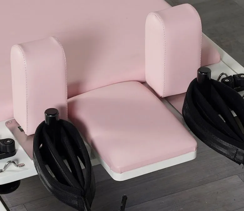 Fehérre festett tölgy rózsaszín pilates felszerelés