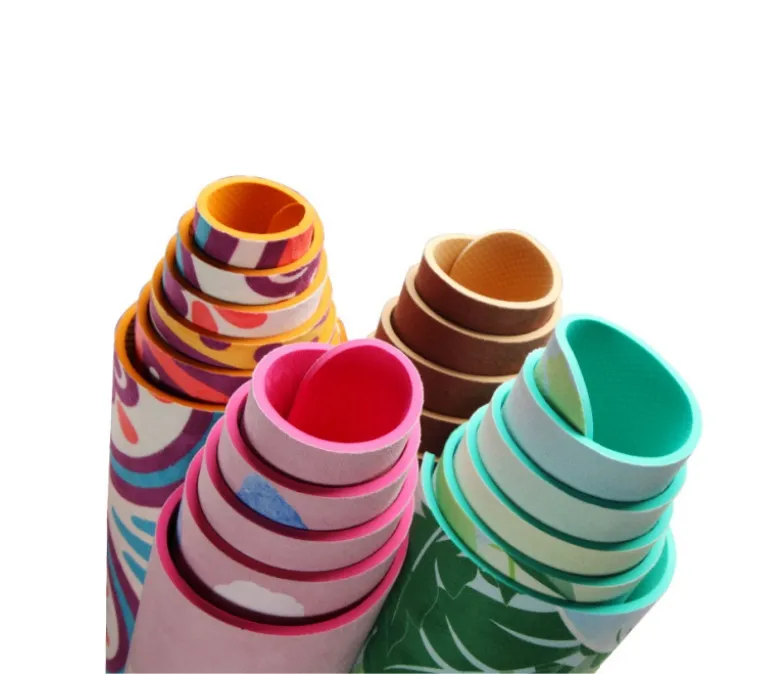 Kiváló minőségű TPE velúr nyomtatott jógaszőnyeg