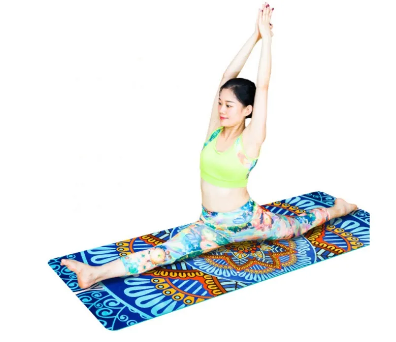 Kiváló minőségű TPE velúr nyomtatott jógaszőnyeg