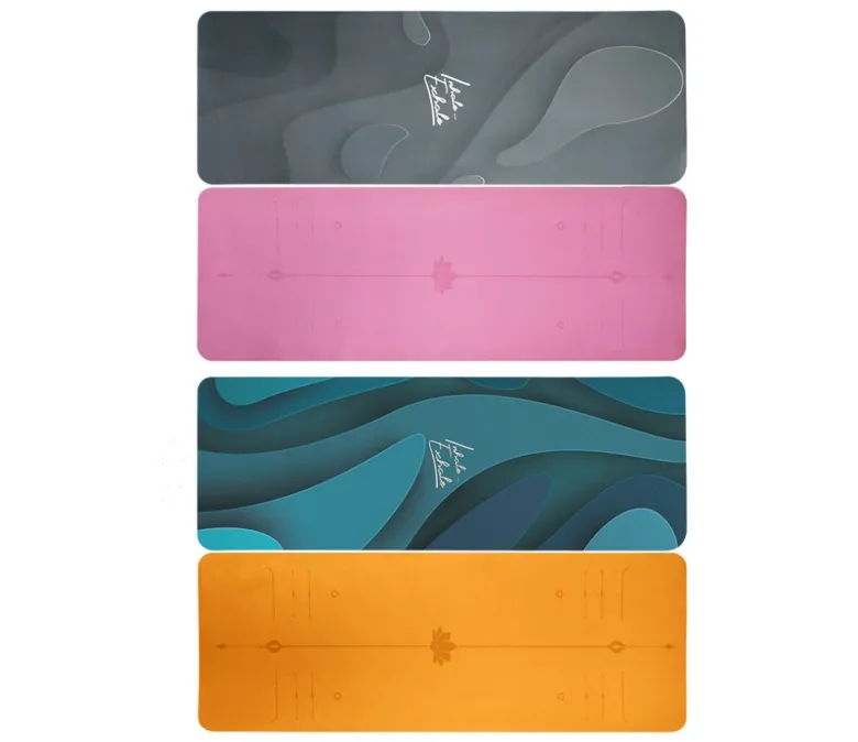 Kétoldalas lézernyomtatott jógaszőnyeg, 6 mm