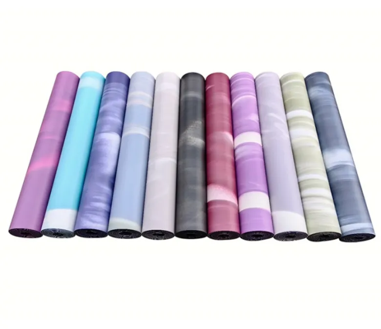 Testreszabható ovális PU gumi jógaszőnyeg