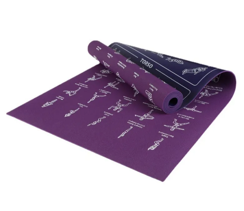 PVC férfi és női csúszásmentes professzionális sportedzőszőnyeg