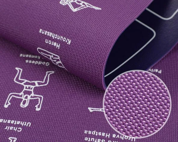 PVC férfi és női csúszásmentes professzionális sportedzőszőnyeg