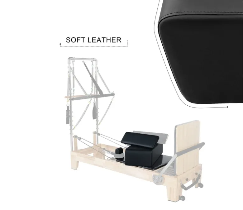 Pilates reformátor toronnyal