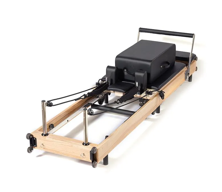 Ízületmentes tölgy összecsukható Pilates Reformer