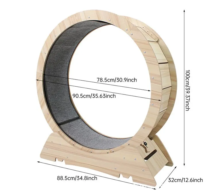 Macska edzőkerék futópad