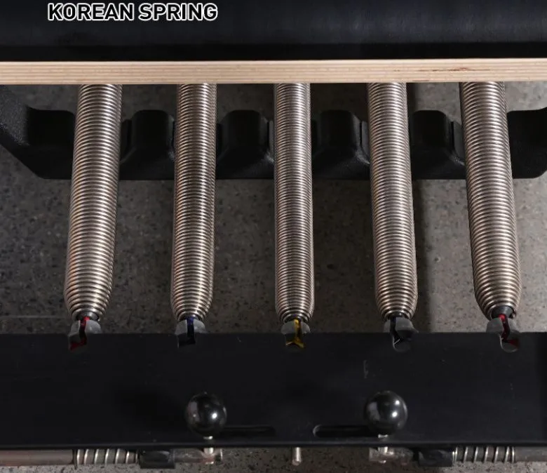 Body Training Core Bed Maple Wood Pilates Reformer gép belső lábtartókkal