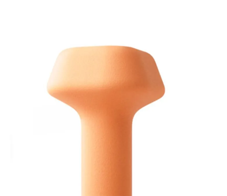 Trapéz alakú műanyag mártott súlyzó