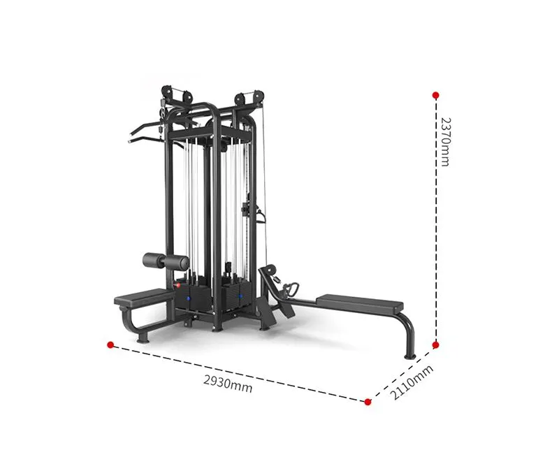 Multi Jungle 8 Stations gépi edzőtermi berendezések