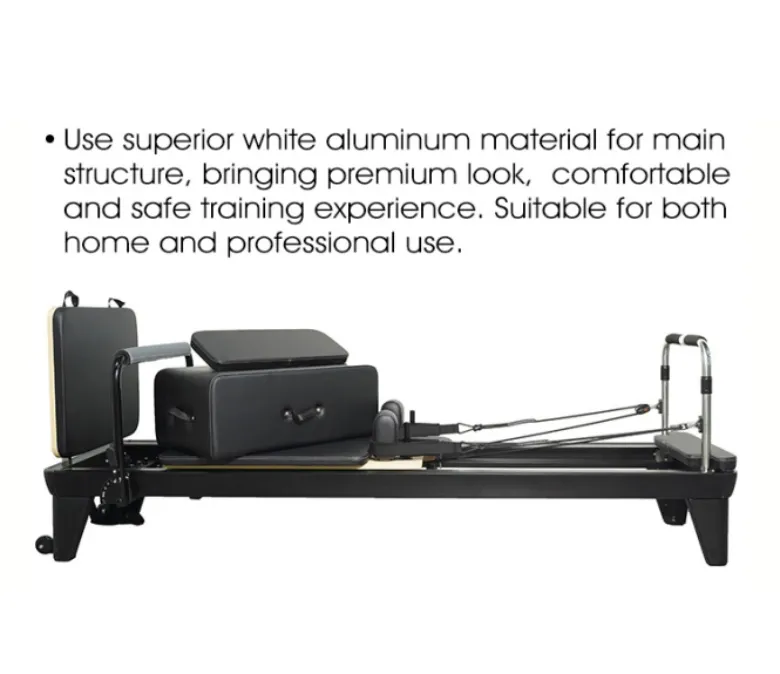 Testreszabott Aluminium Pilates Yoga Studio Reformer 3.0