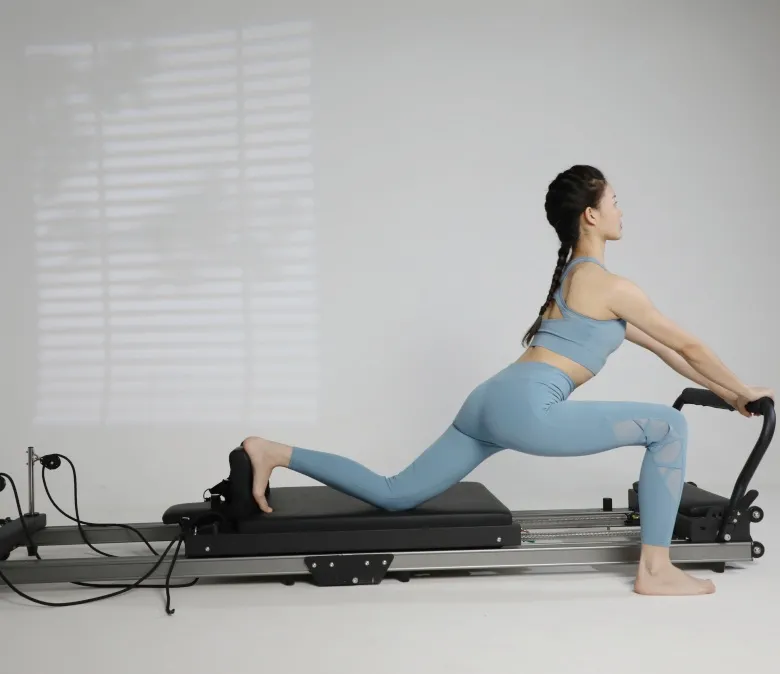 Wavar® Exkluzív Design Patent Alumíniumötvözet Összecsukható Pilates Reformer Hordozható Reformer