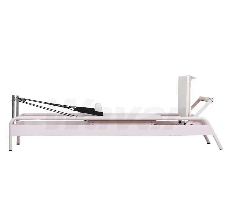 Új Pink Steel Pilates Reformer beépített lábszárral