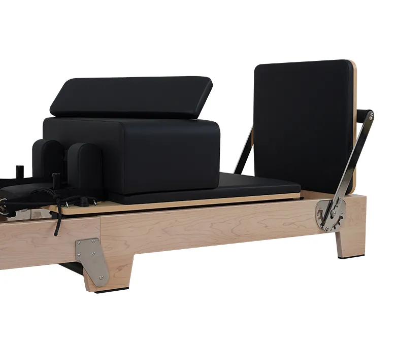 Advanced Maple Folding Pilates Reformer fa lábbal