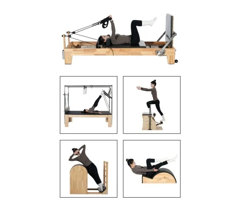 Pilates Reformer gép öt részes készlet
