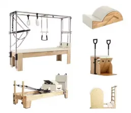 Pilates Reformer g&eacute;p &ouml;t r&eacute;szes k&eacute;szlet