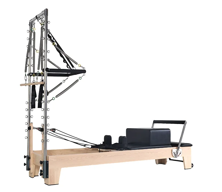 Studio Pilates Maple Reformer féltrapézzel