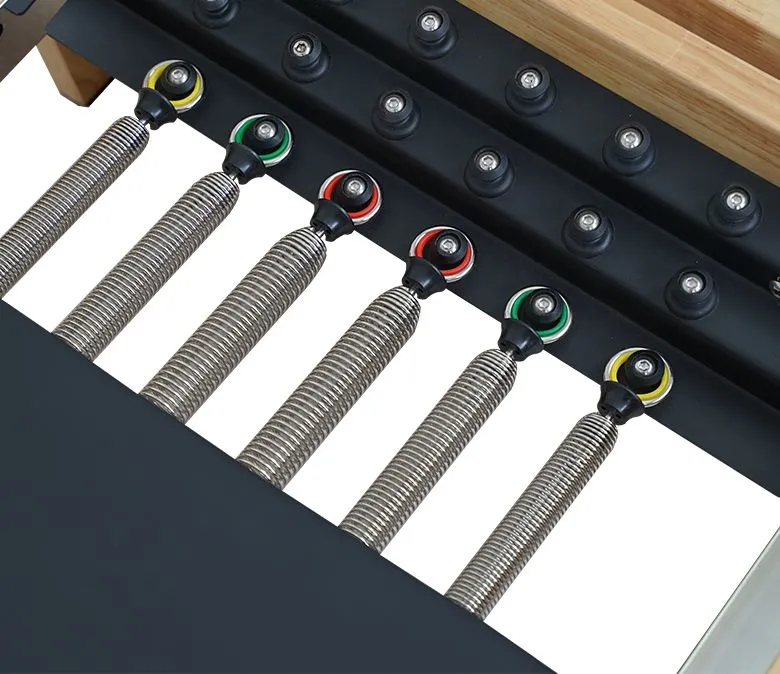 Tölgy teljes pályás féltrapéz - Stúdió Pilates Reformer toronnyal