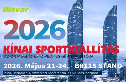 Wavar kiállít a 2026-os CHINA SPORTS SHOW kiállításon, Xiamenben